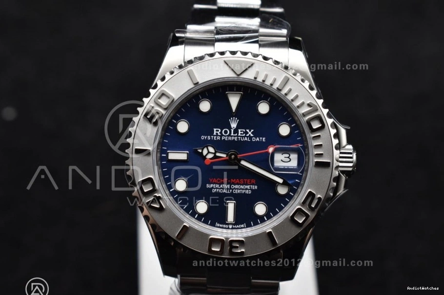 1211 268622 Bracelet A Edition Case CVSF Yacht-Master SS Blue and Dial 1:1 TravelReady Best 316L 37mm 0519